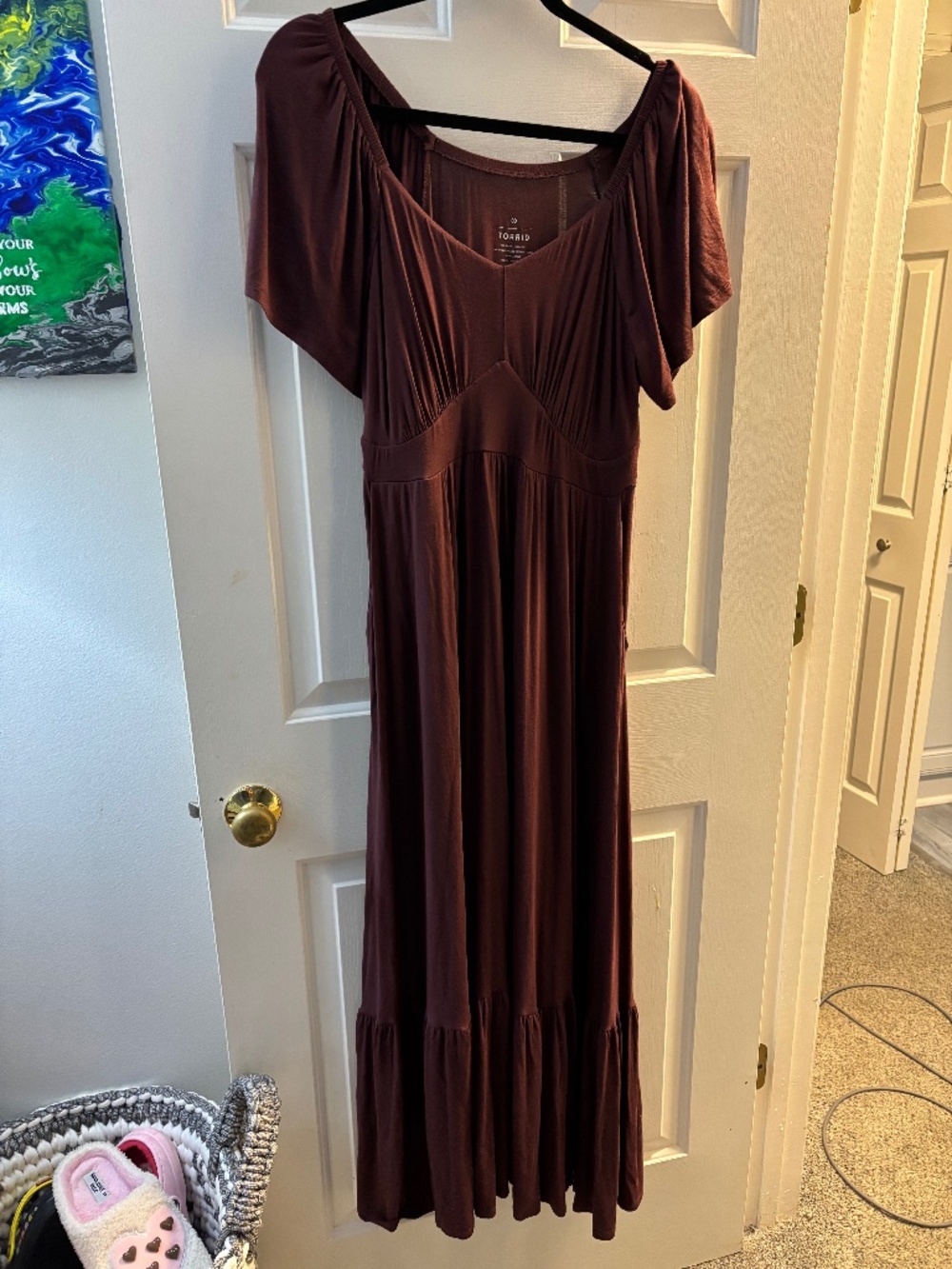 Torrid maxi dress 00 or 10